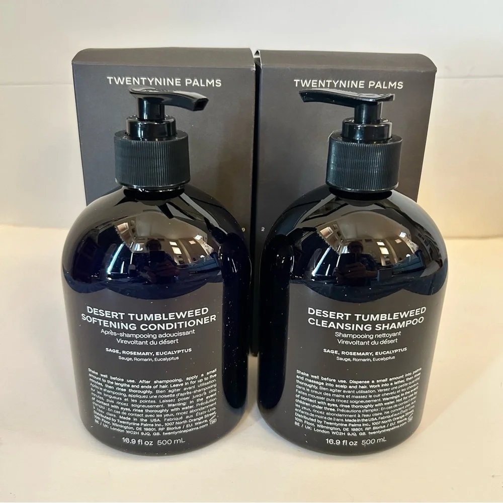 Twentynine Palms Shampoo & Conditioner NWT in Box 16.0 Desert Tumbleweed